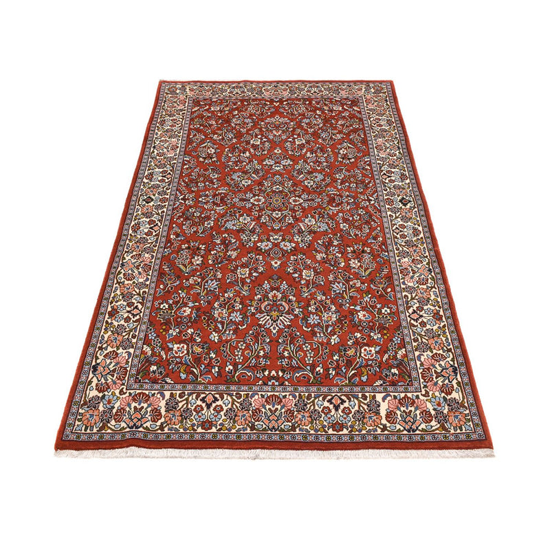 Tapis de couloir Tapis persan - Classique - 230 x 128 cm - rouge foncé