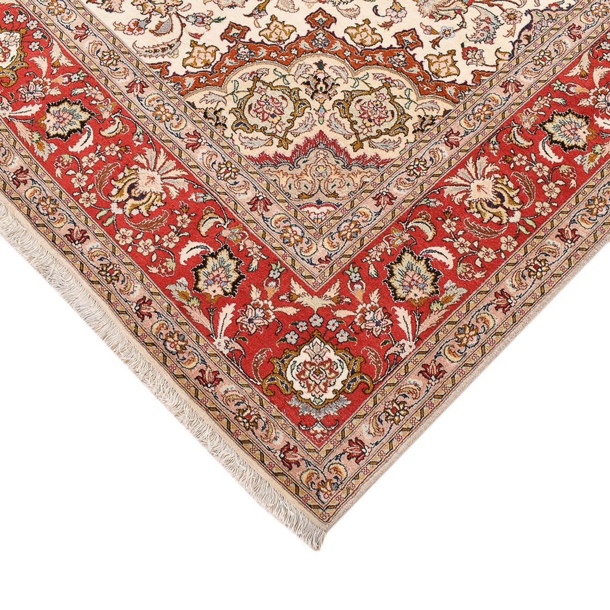 Tapis persan - Tabriz - Royal - 305 x 203 cm - beige