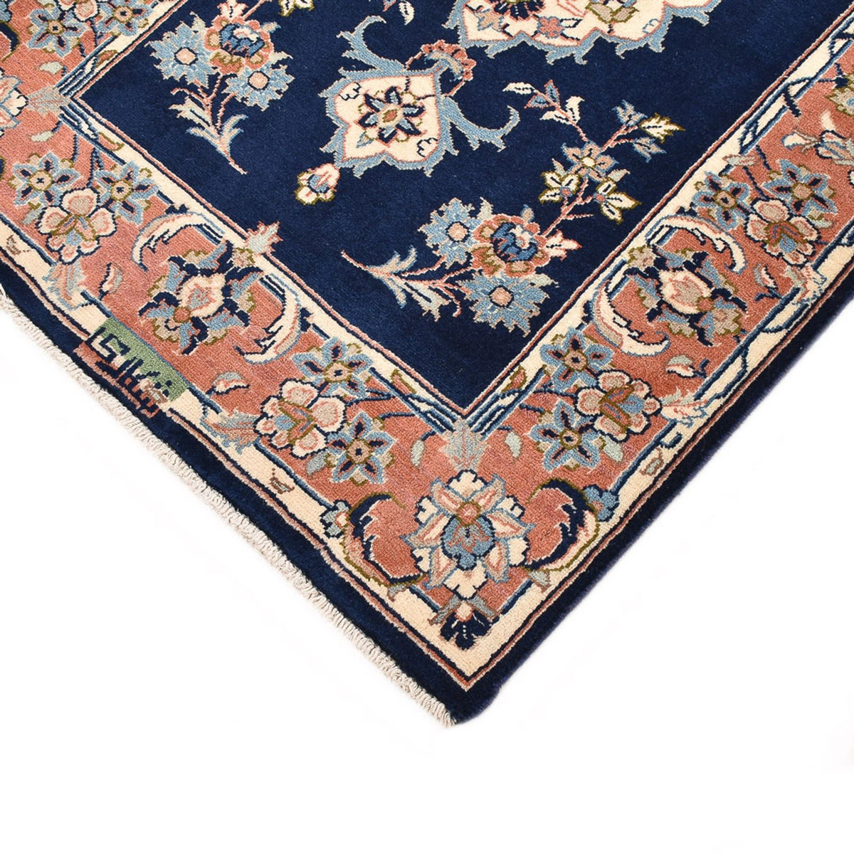 Tapis persan - Keshan - 132 x 85 cm - bleu
