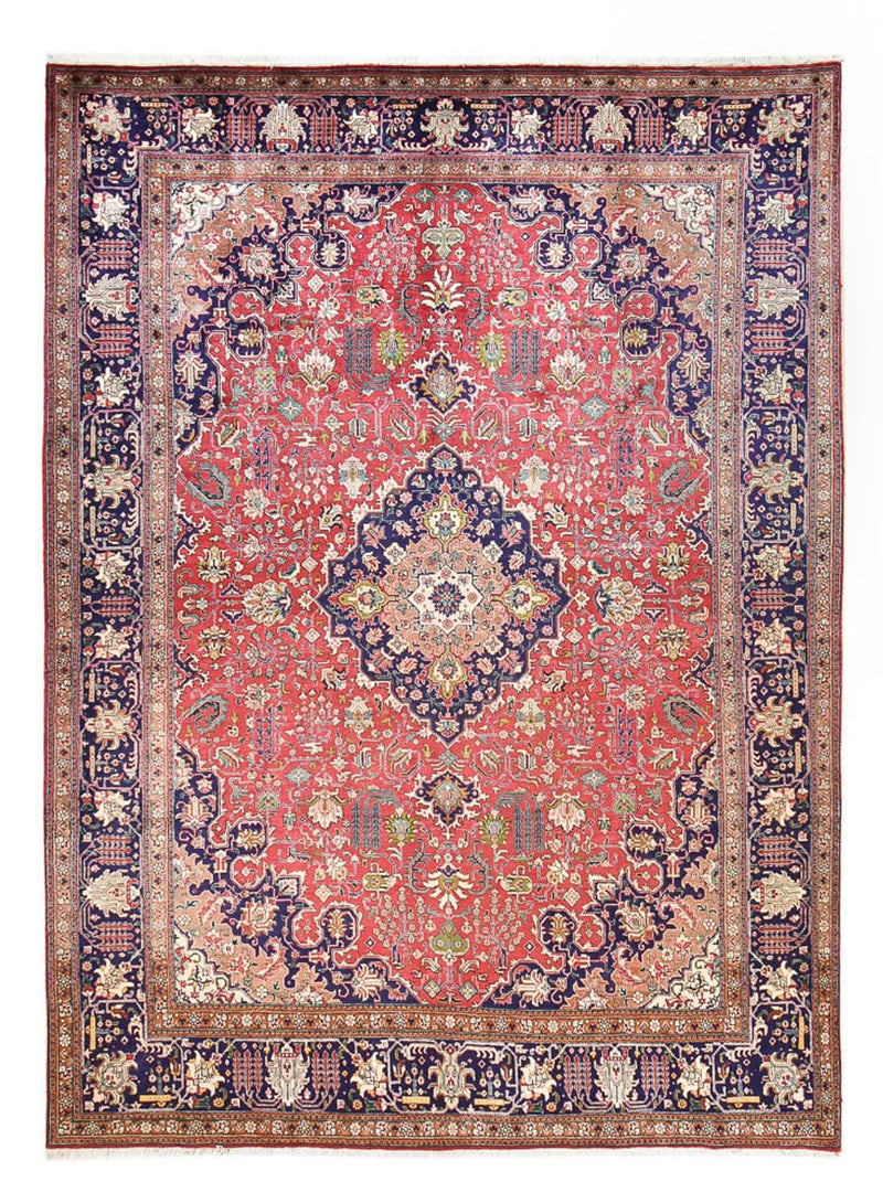 Tapis persan - Tabriz - Royal - 402 x 300 cm - rouge clair