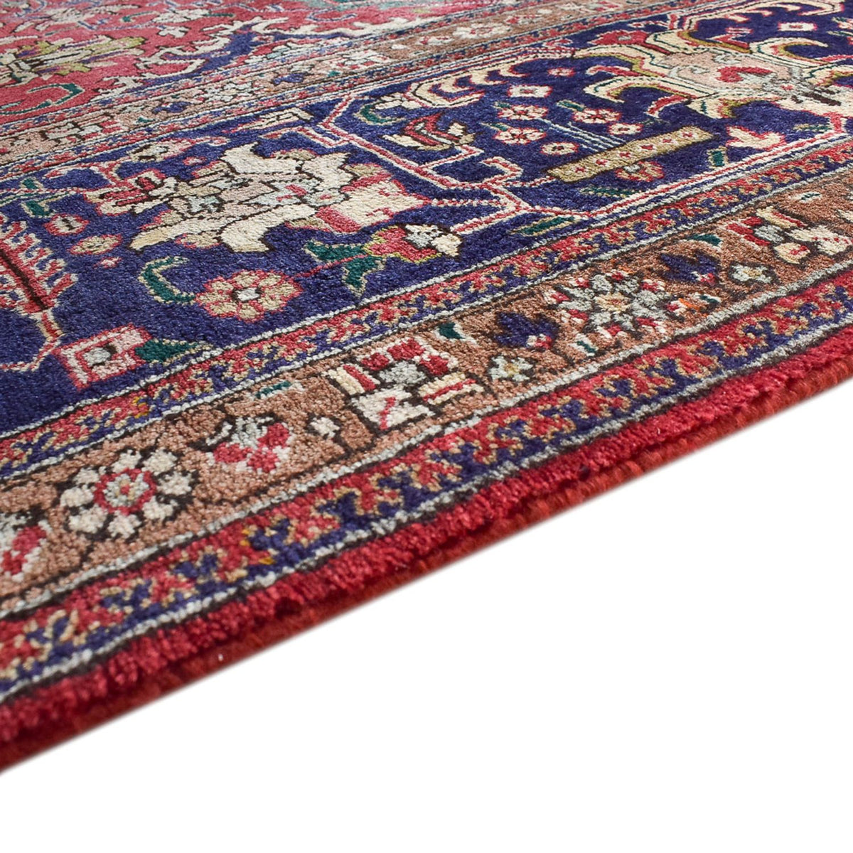 Tapis persan - Tabriz - Royal - 402 x 300 cm - rouge clair