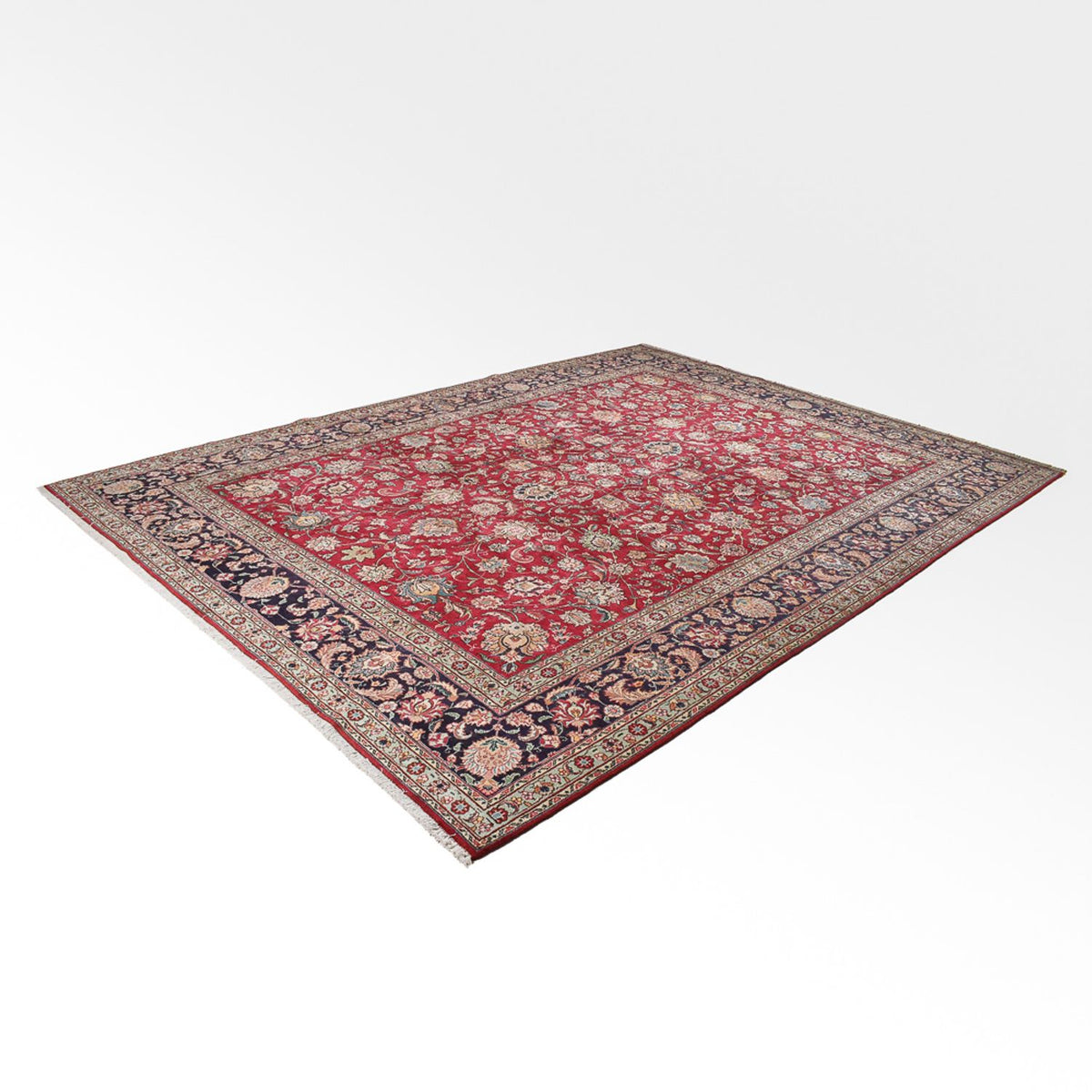 Tapis persan - Tabriz - Royal - 400 x 290 cm - rouge