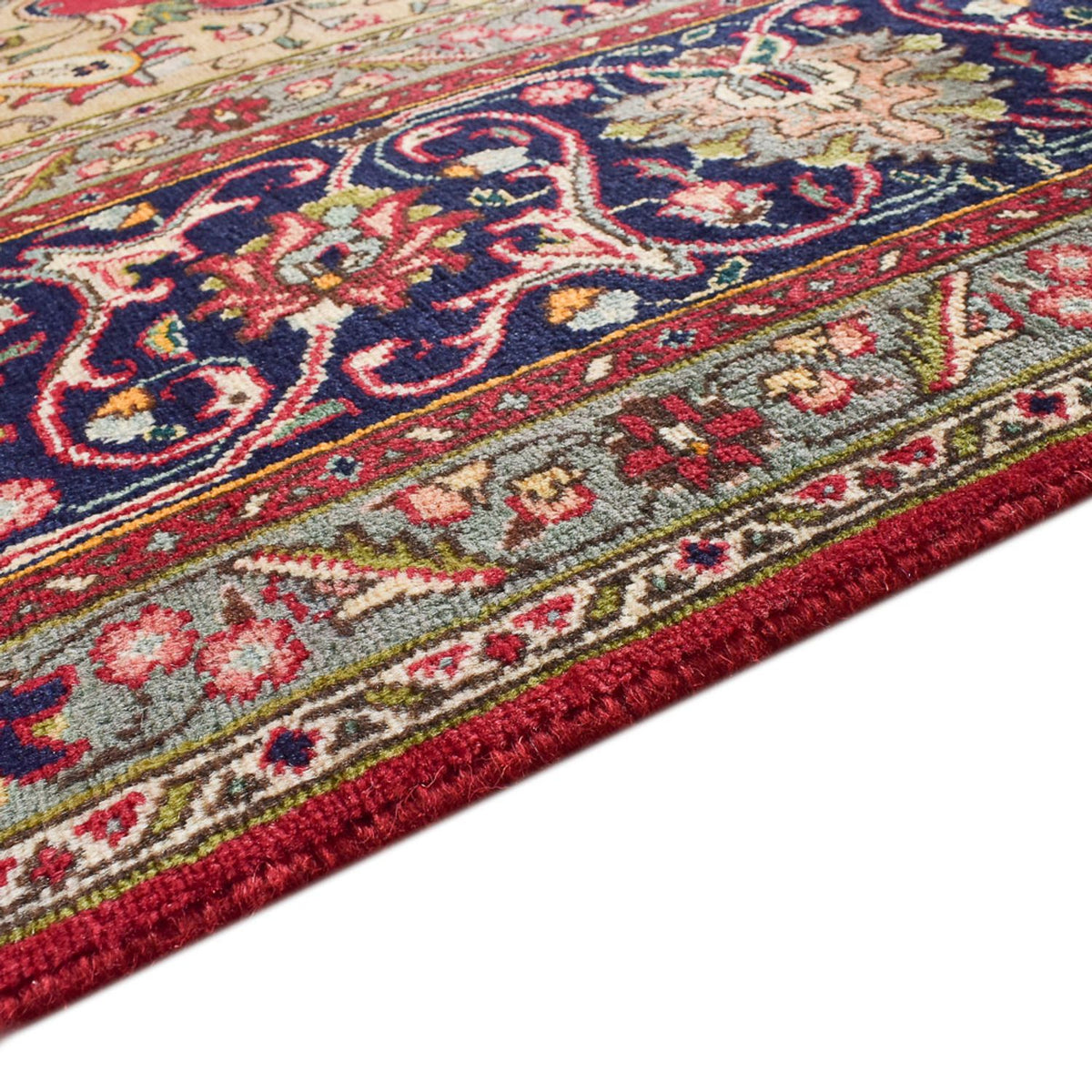 Tapis persan - Tabriz - Royal - 400 x 310 cm - rouge