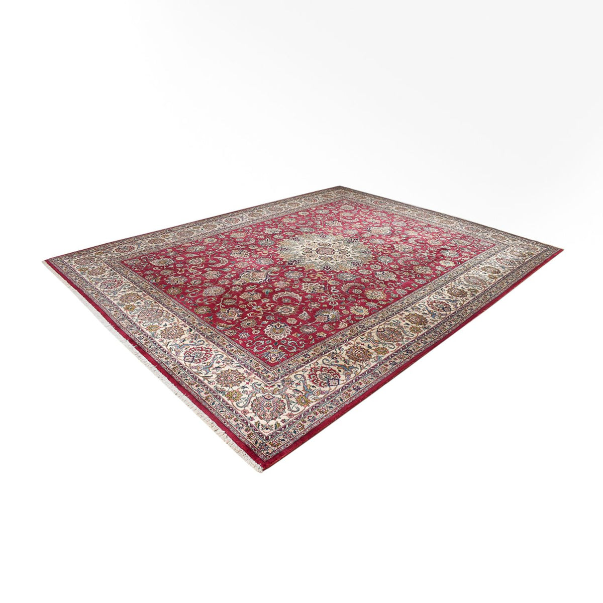Tapis persan - Tabriz - Royal - 418 x 318 cm - rouge