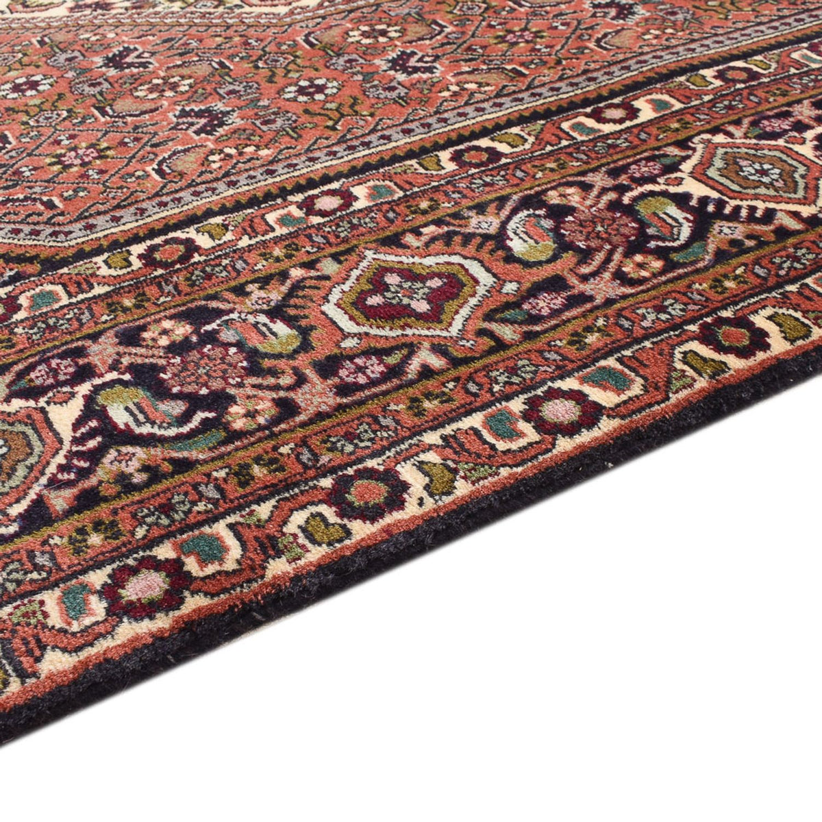 Tapis persan - Bidjar - 251 x 150 cm - rouille