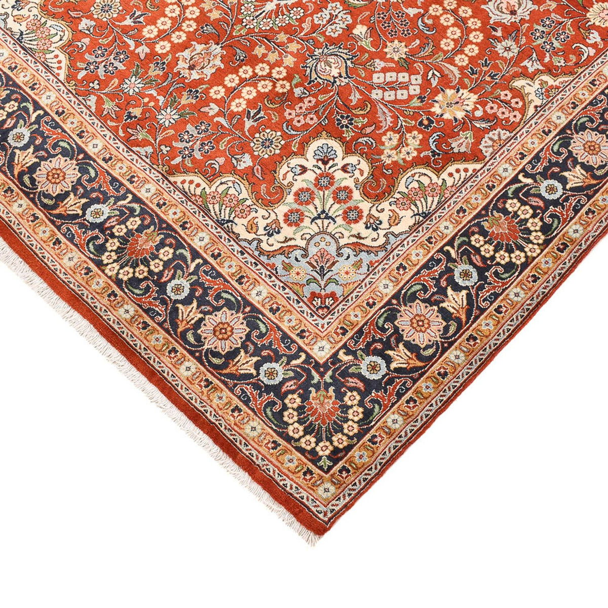 Tapis persan - Ghom - Royal - 240 x 142 cm - rouge