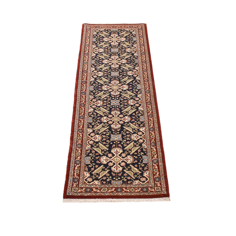 Tapis de couloir Tapis persan - Ghom - Royal - 192 x 54 cm - beige foncé