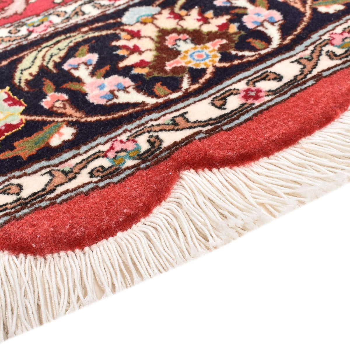 Tapis persan - Tabriz - Royal ronde  - 150 x 150 cm - rouge