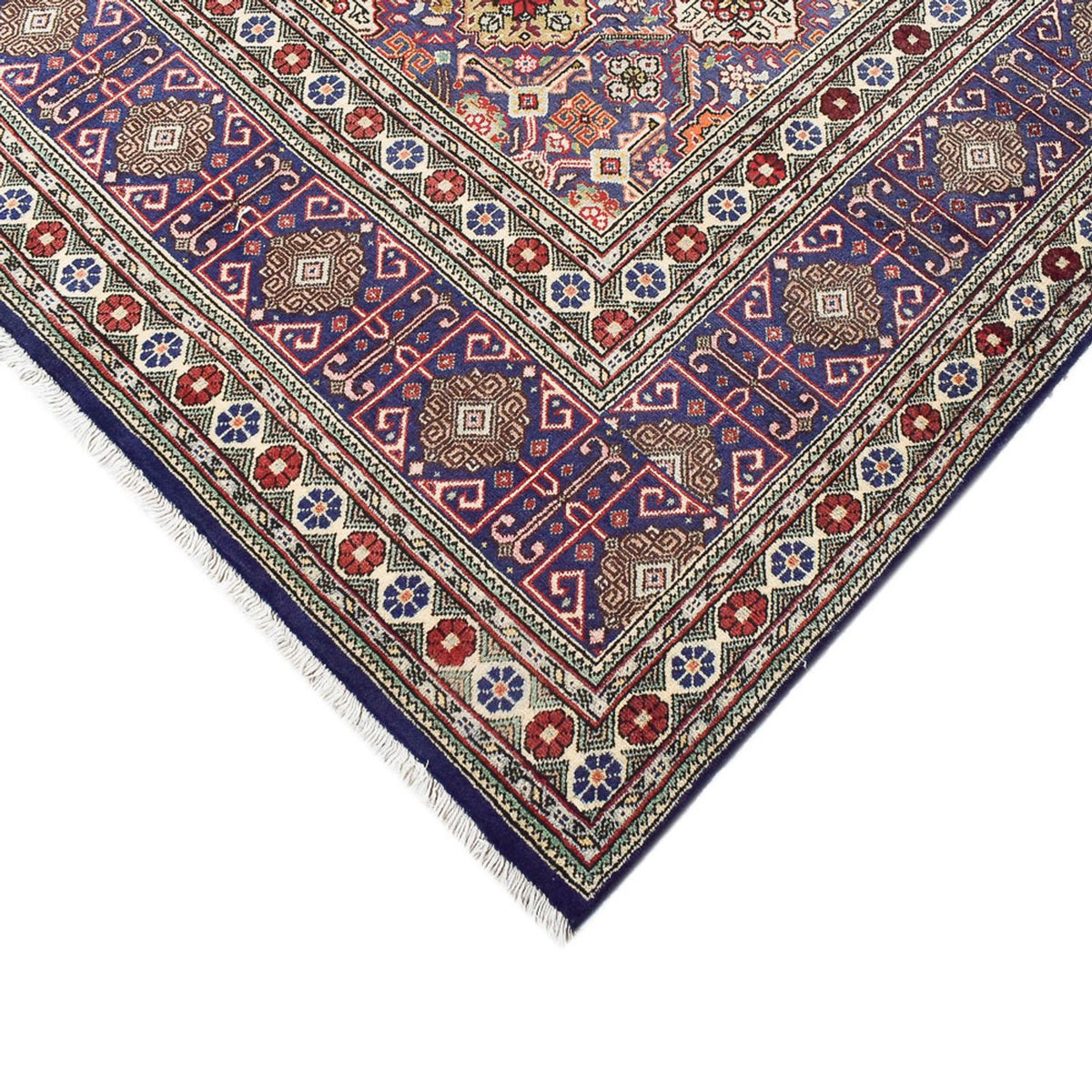 Tapis persan - Tabriz - Royal - 400 x 312 cm - marron clair