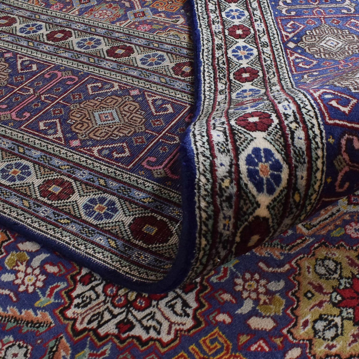 Tapis persan - Tabriz - Royal - 400 x 312 cm - marron clair