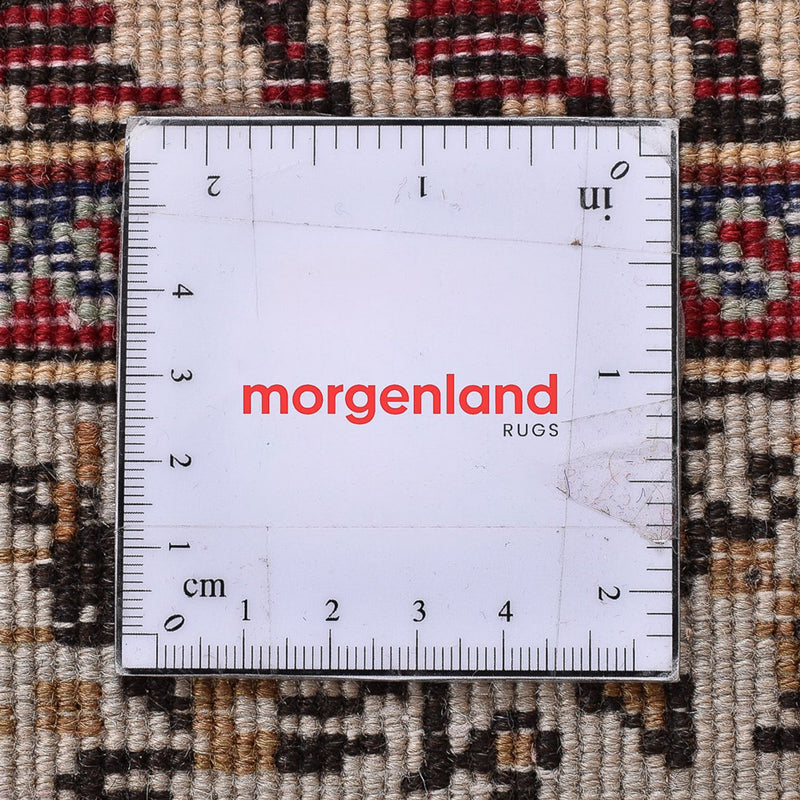 Tapis de couloir Tapis persan - Tabriz - Royal - 427 x 97 cm - beige foncé