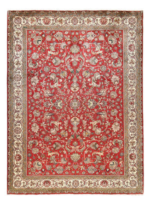Tapis persan - Tabriz - Royal - 400 x 298 cm - rouge