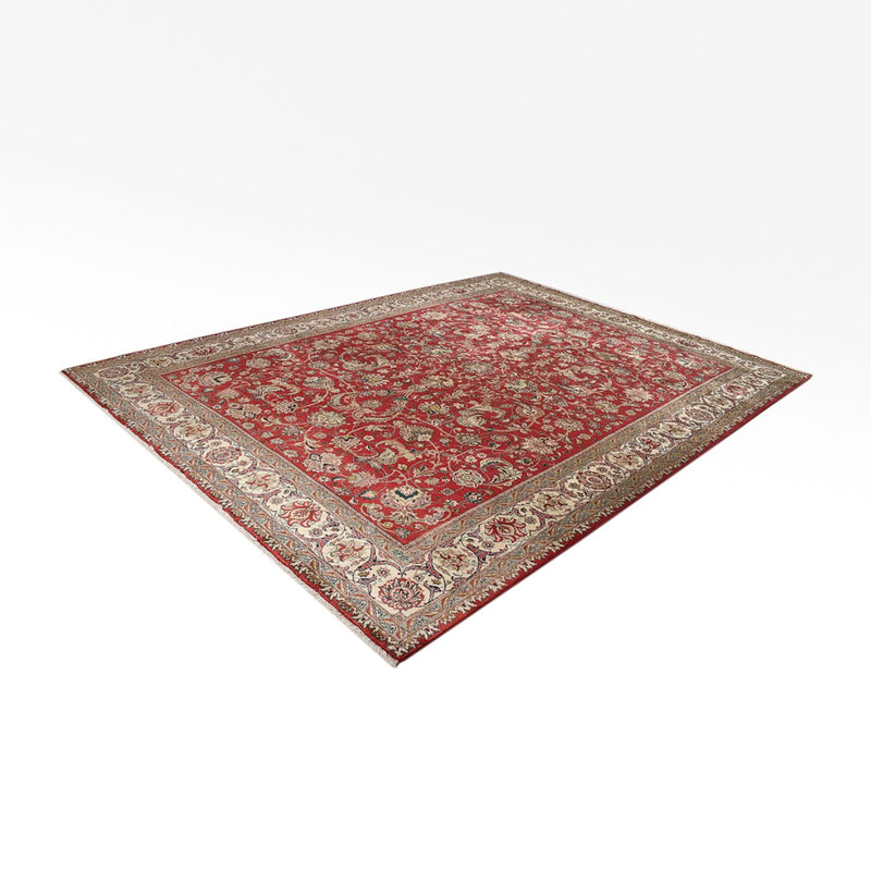 Tapis persan - Tabriz - Royal - 400 x 298 cm - rouge