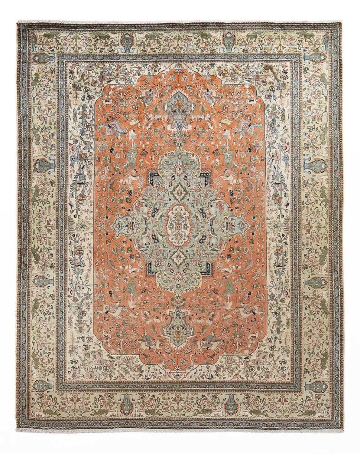 Tapis persan - Classique - 372 x 297 cm - multicolore