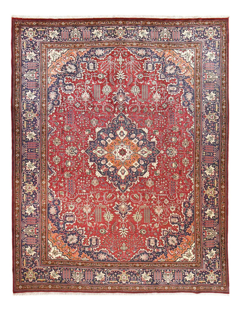 Tapis persan - Tabriz - Royal - 402 x 308 cm - rouge