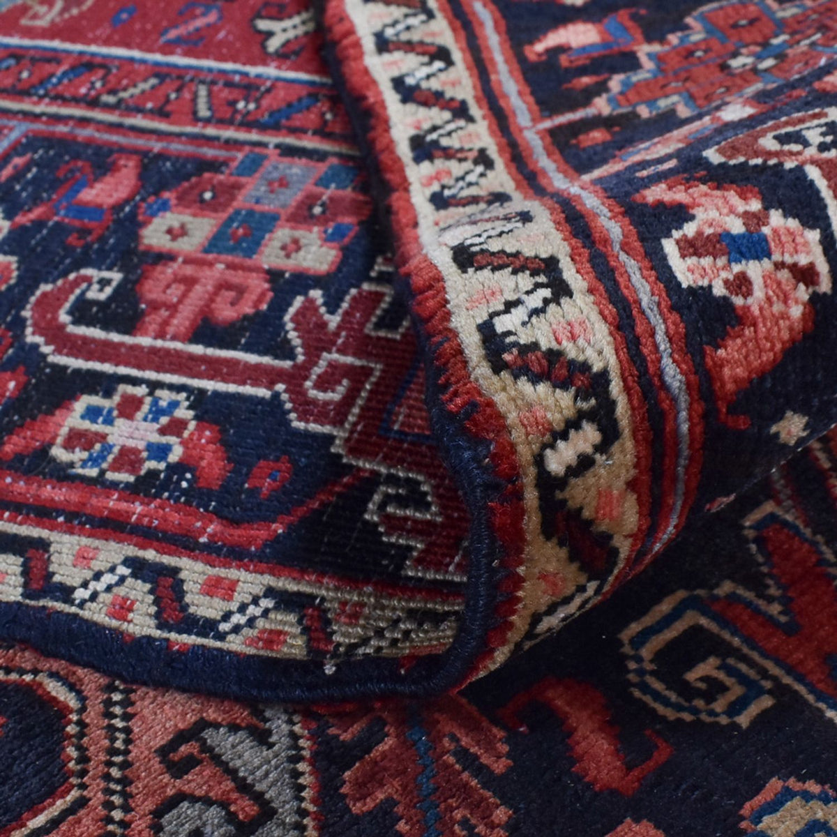 Tapis persan - Nomadic - 378 x 297 cm - rouge