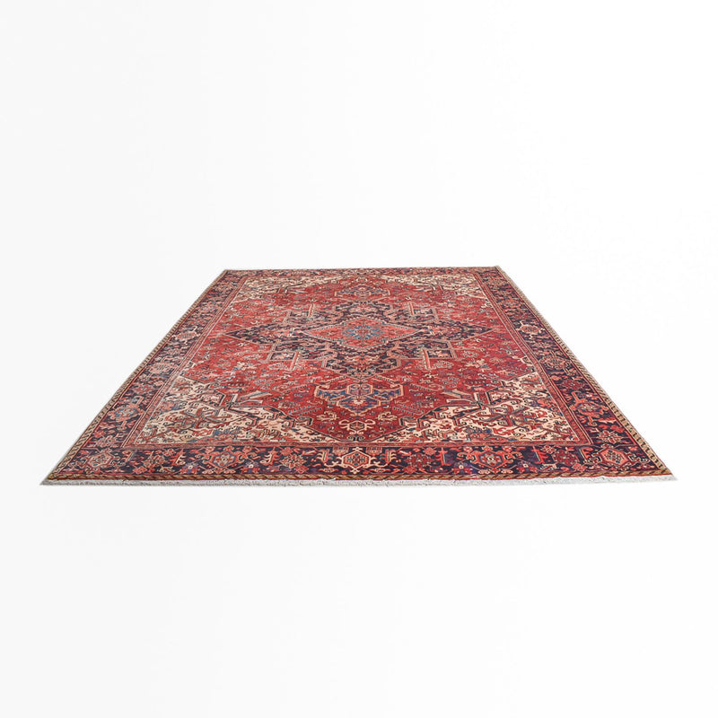 Tapis persan - Nomadic - 378 x 297 cm - rouge