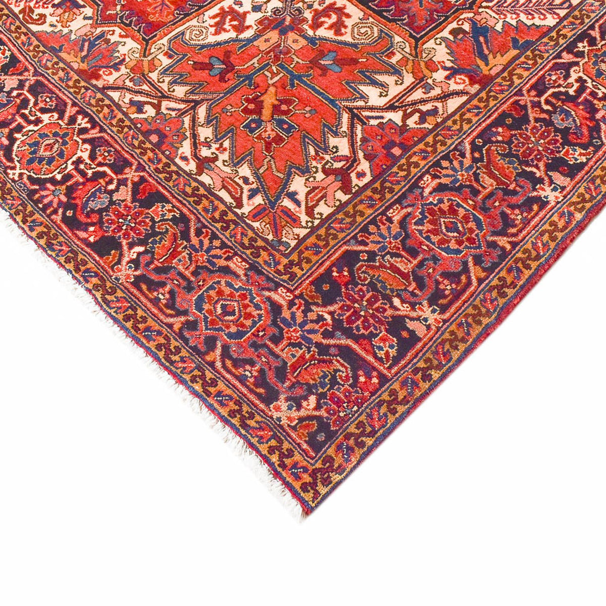 Tapis persan - Nomadic - 386 x 282 cm - rouge