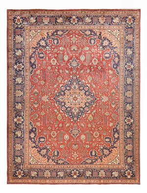 Tapis persan - Tabriz - Royal - 396 x 304 cm - rouge