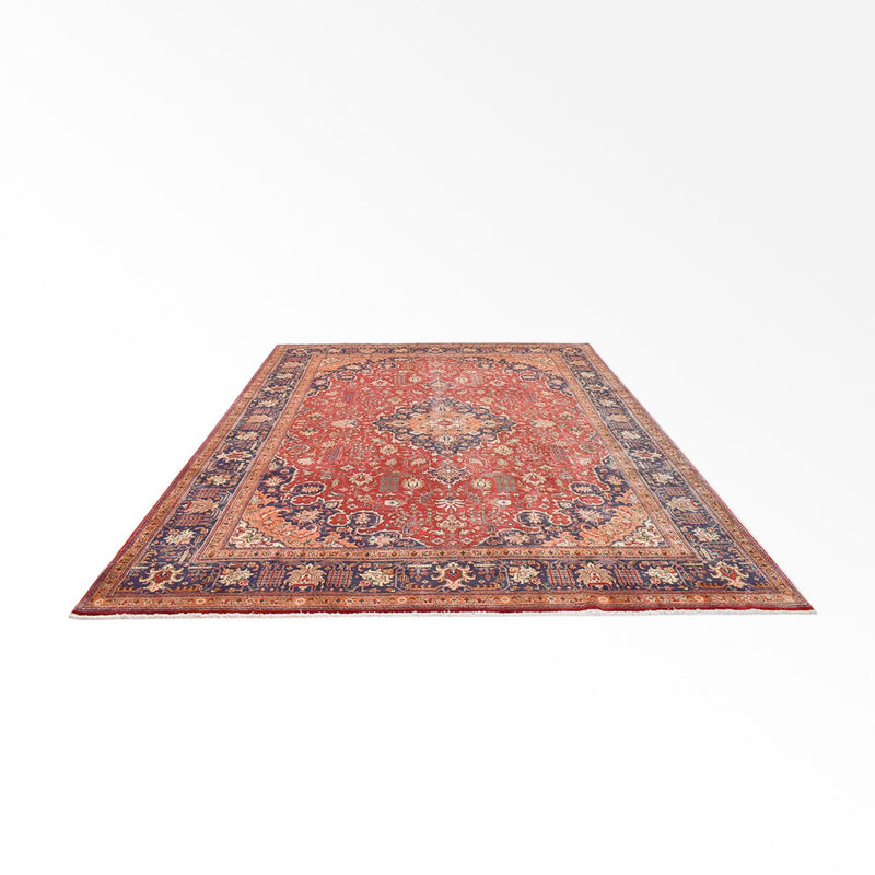 Tapis persan - Tabriz - Royal - 396 x 304 cm - rouge