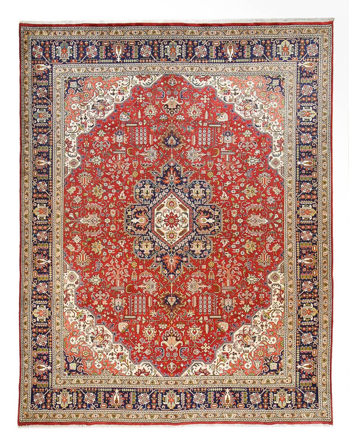 Tapis persan - Tabriz - Royal - 382 x 300 cm - rouge