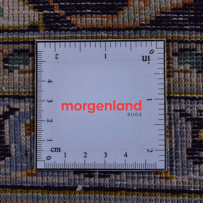 Tapis persan - Classique - 390 x 293 cm - bleu foncé