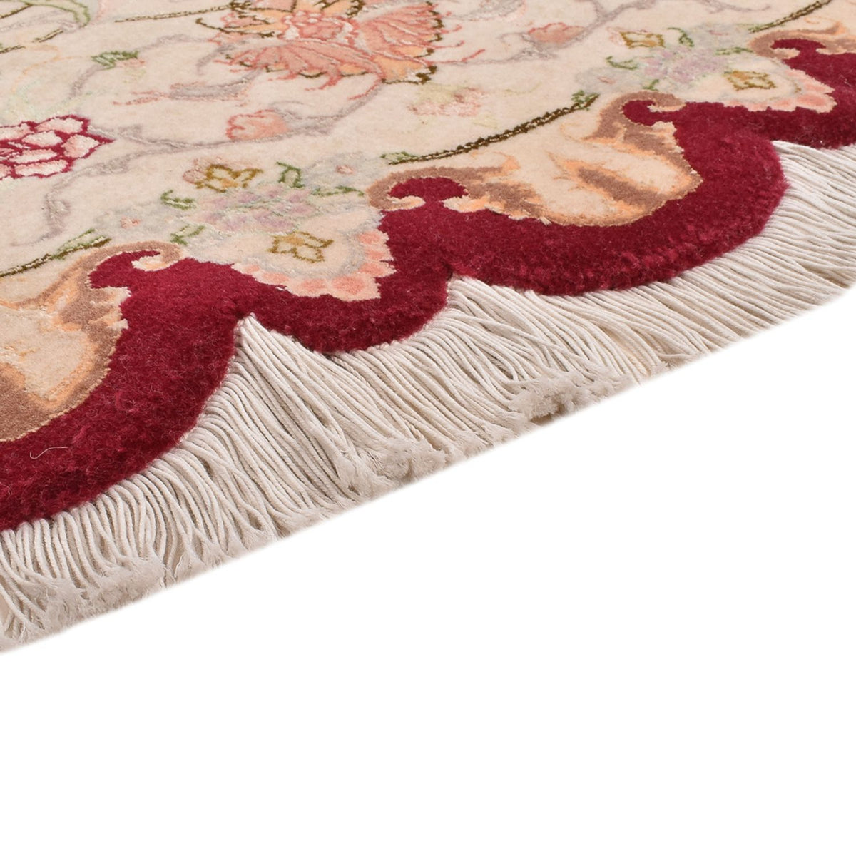 Tapis persan - Tabriz - Royal ronde  - 200 x 200 cm - multicolore