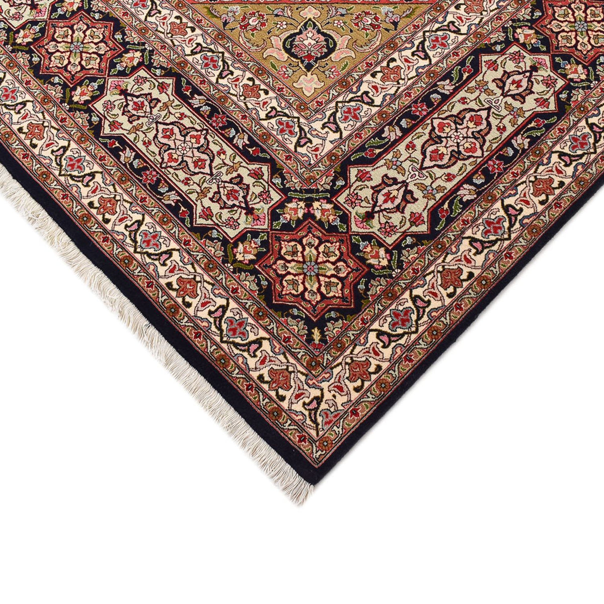 Tapis persan - Tabriz - Royal - 402 x 302 cm - beige clair