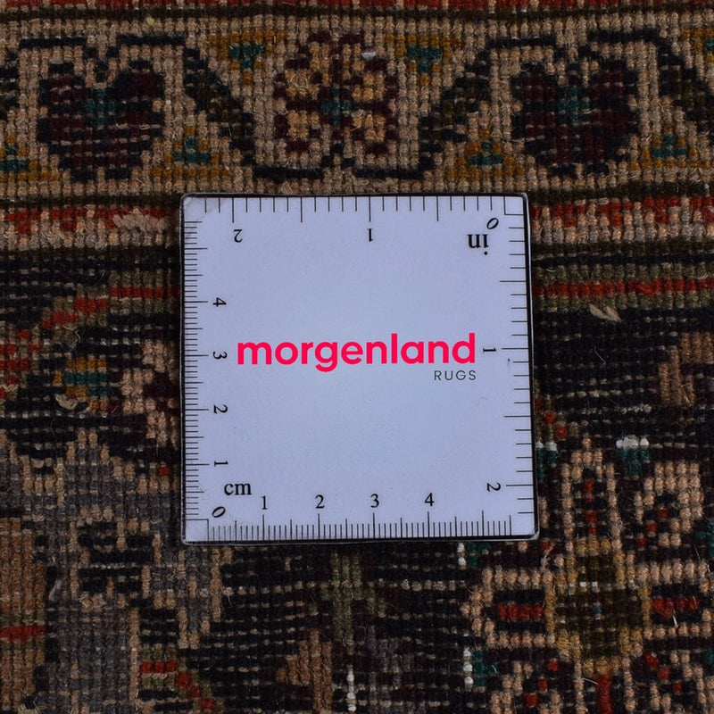 Tapis persan - Tabriz - Royal - 192 x 153 cm - marron foncé