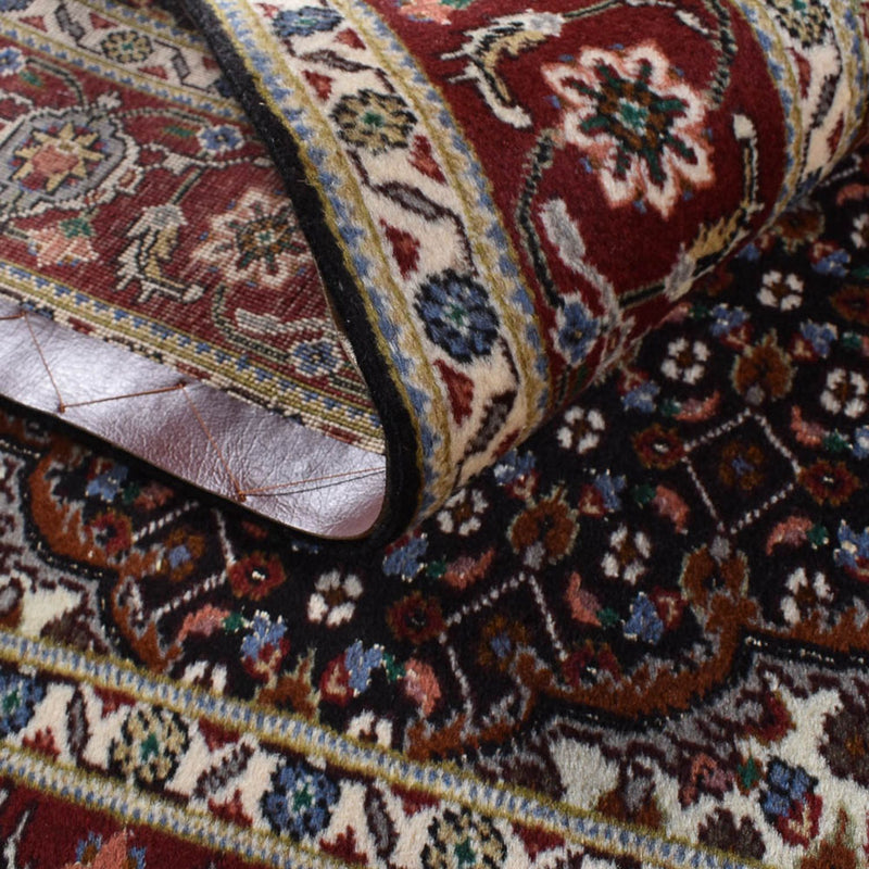 Tapis persan - Tabriz - Royal - 201 x 148 cm - marron foncé