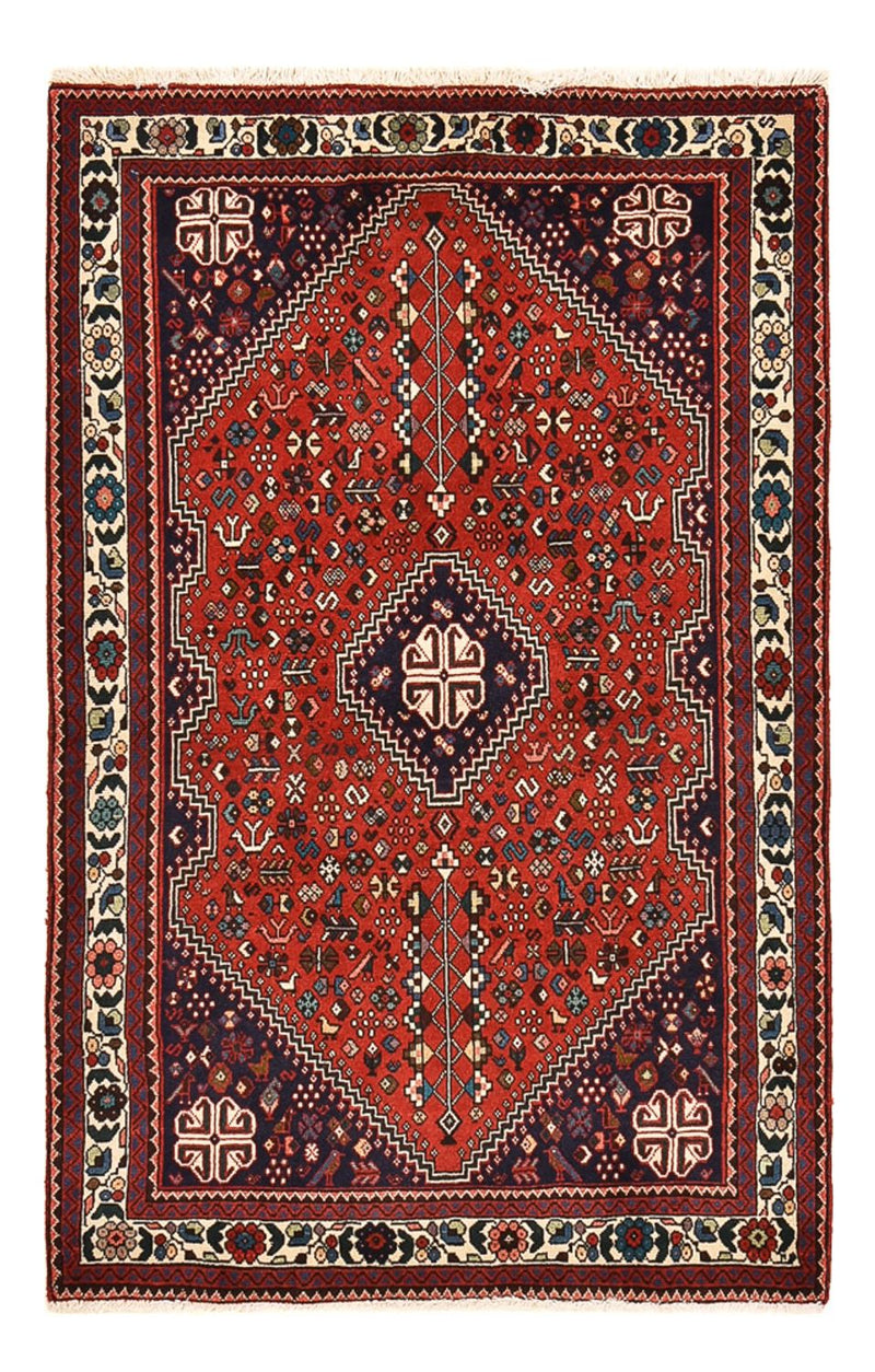 Tapis persan - Nomadic - 158 x 108 cm - rouge