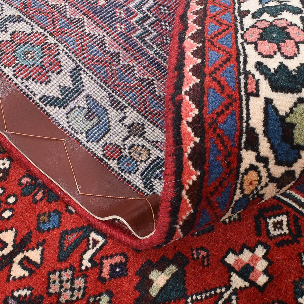 Tapis persan - Nomadic - 158 x 108 cm - rouge