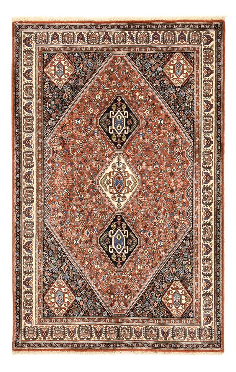 Tapis Gabbeh - Persan Kashkuli - 212 x 139 cm - rouille