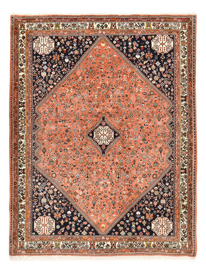 Tapis Gabbeh - Persan Kashkuli - 218 x 159 cm - rouge clair