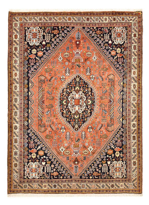 Tapis Gabbeh - Persan Kashkuli - 202 x 152 cm - rouge clair