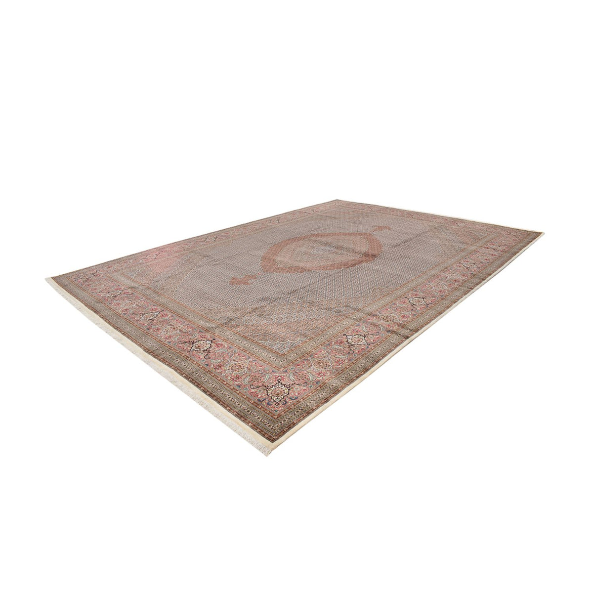 Tapis persan - Tabriz - Royal - 502 x 350 cm - beige clair