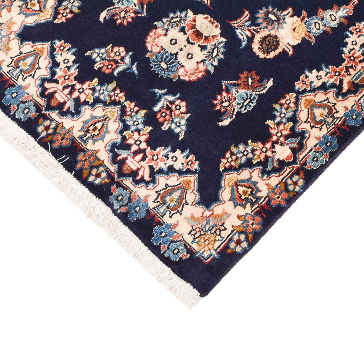 Tapis de couloir Tapis persan - Classique - 295 x 68 cm - bleu foncé