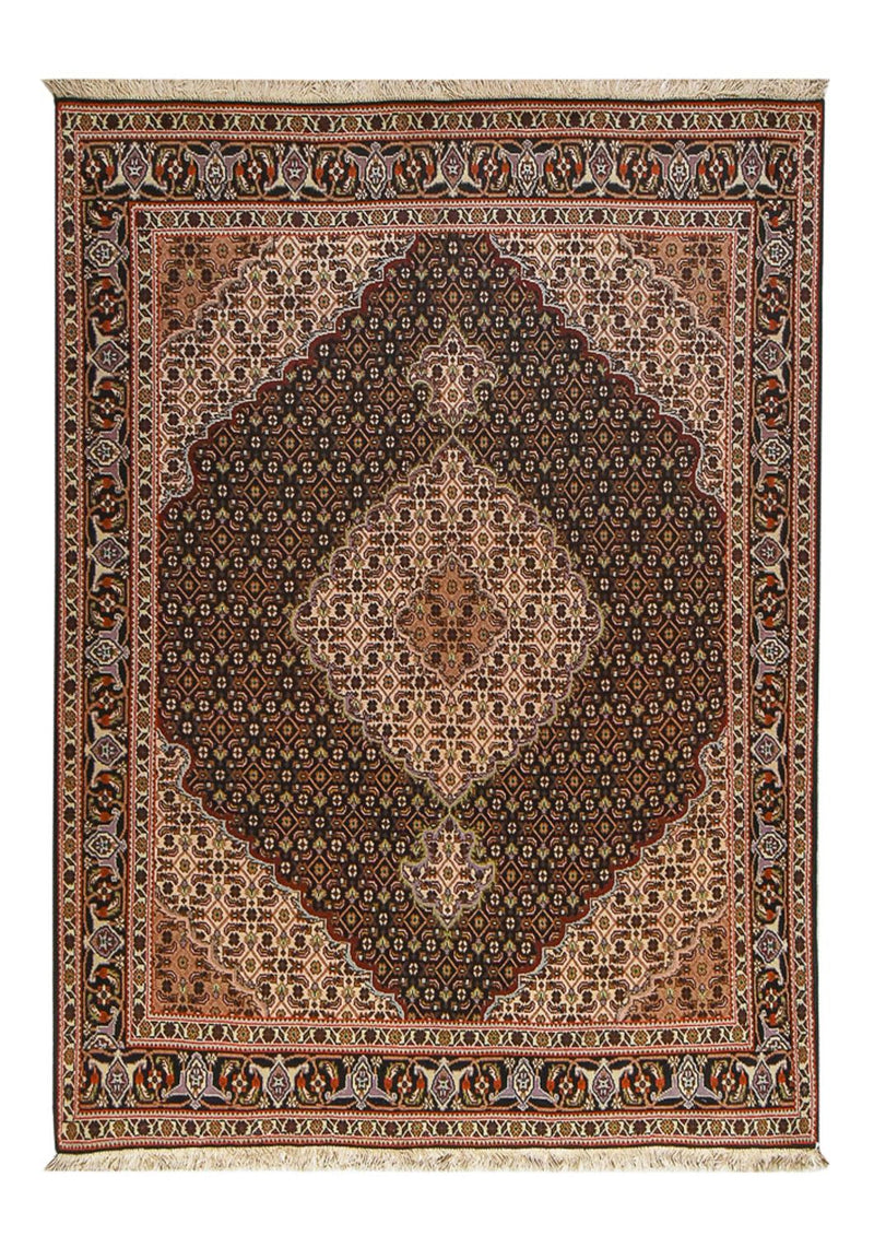 Tapis persan - Tabriz - Royal - 207 x 148 cm - marron