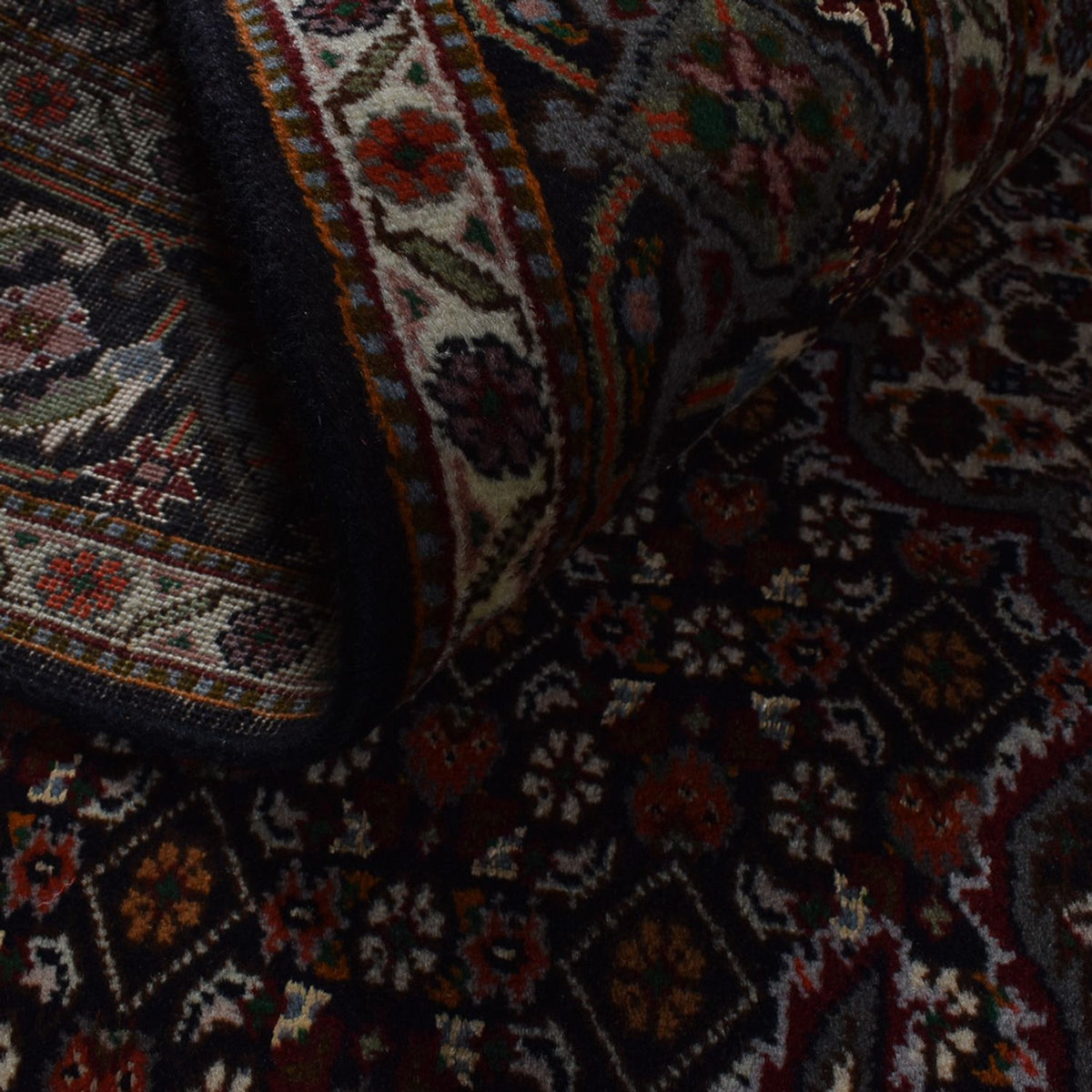 Tapis persan - Tabriz - Royal - 200 x 152 cm - marron foncé