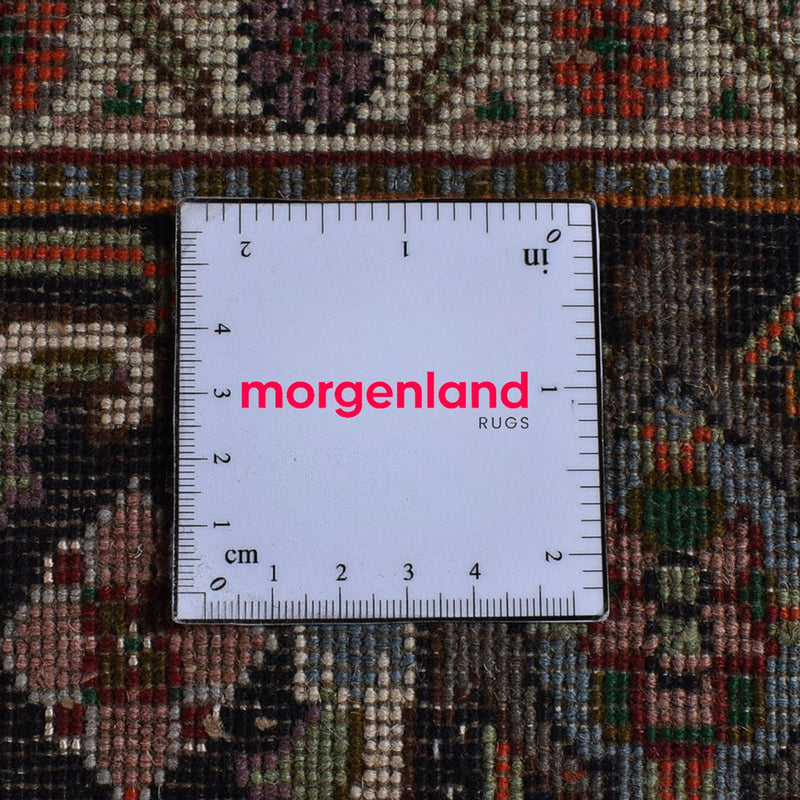 Tapis persan - Tabriz - Royal - 200 x 152 cm - marron foncé