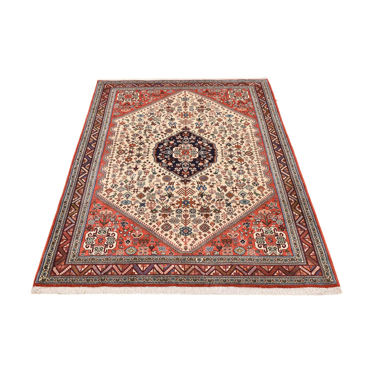 Tapis Gabbeh - Persan Kashkuli - 208 x 148 cm - crème
