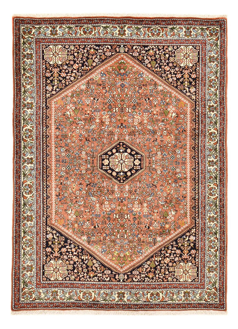 Tapis Gabbeh - Persan Kashkuli - 210 x 151 cm - rouge clair