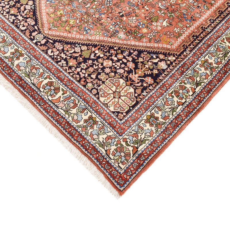 Tapis Gabbeh - Persan Kashkuli - 210 x 151 cm - rouge clair