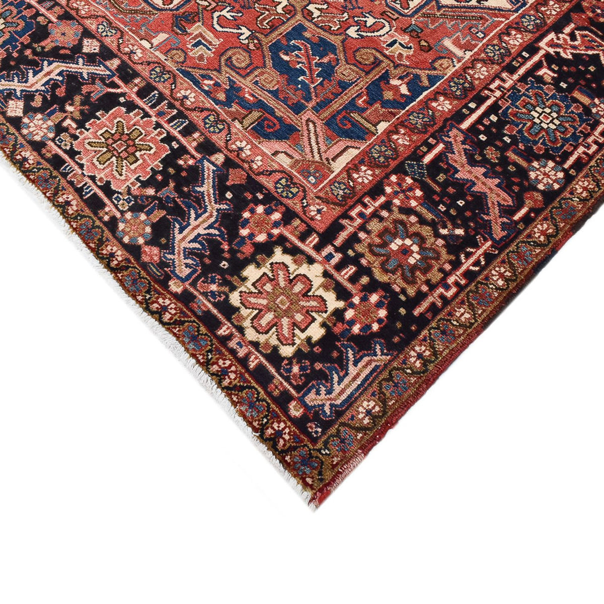 Tapis persan - Nomadic - 375 x 298 cm - rouge