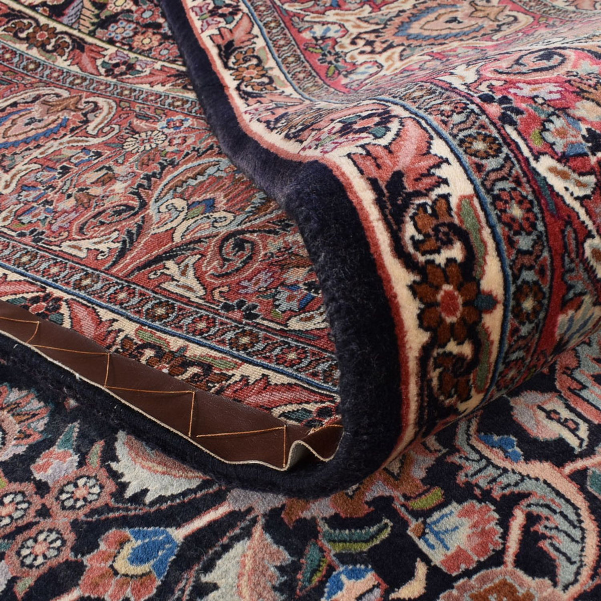 Tapis persan - Bidjar - 400 x 305 cm - marron