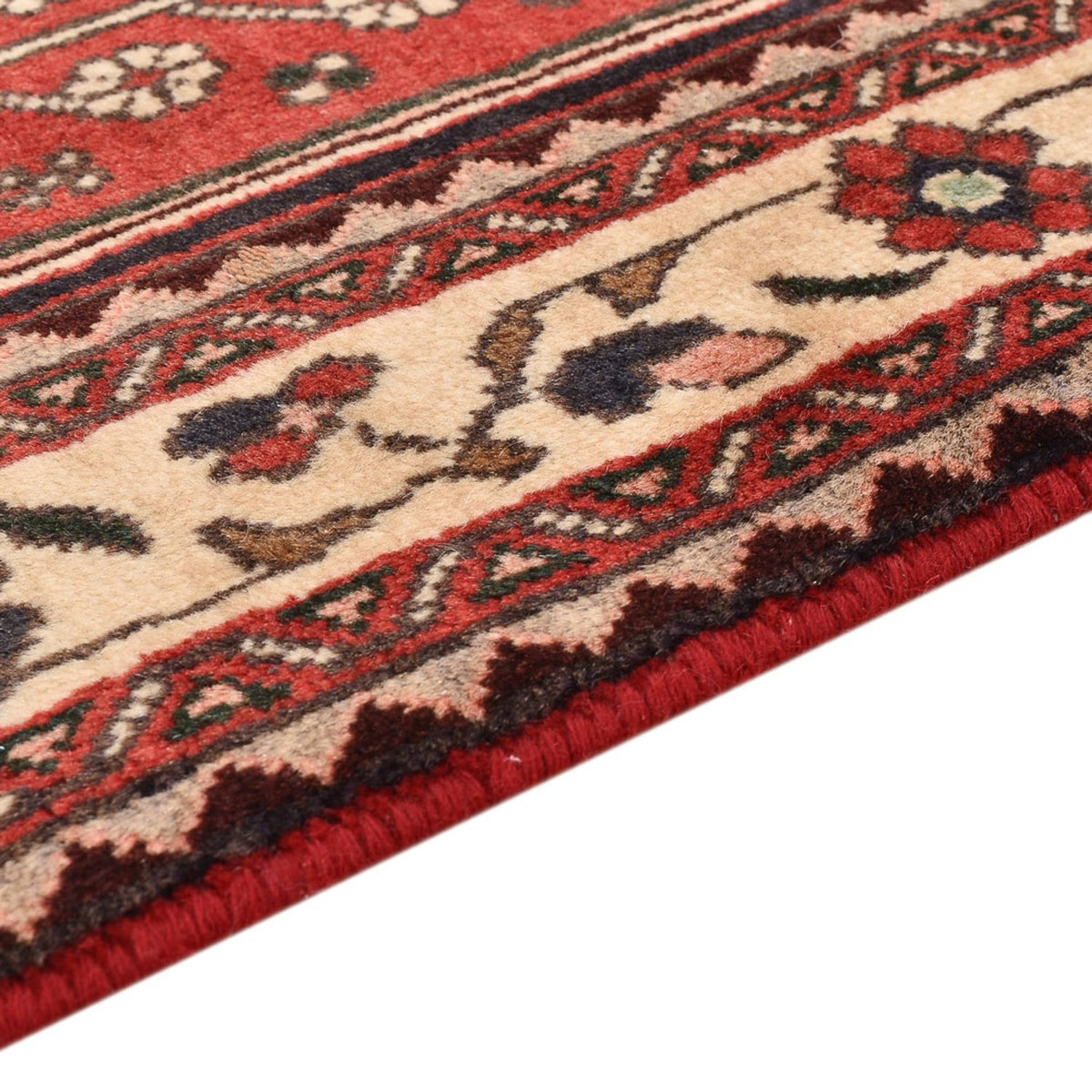 Tapis persan - Nomadic - 160 x 103 cm - rouge