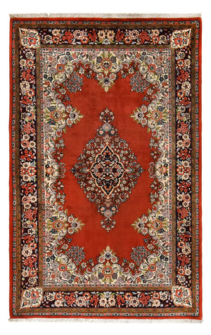 Tapis persan - Ghom - Royal - 219 x 139 cm - rouge
