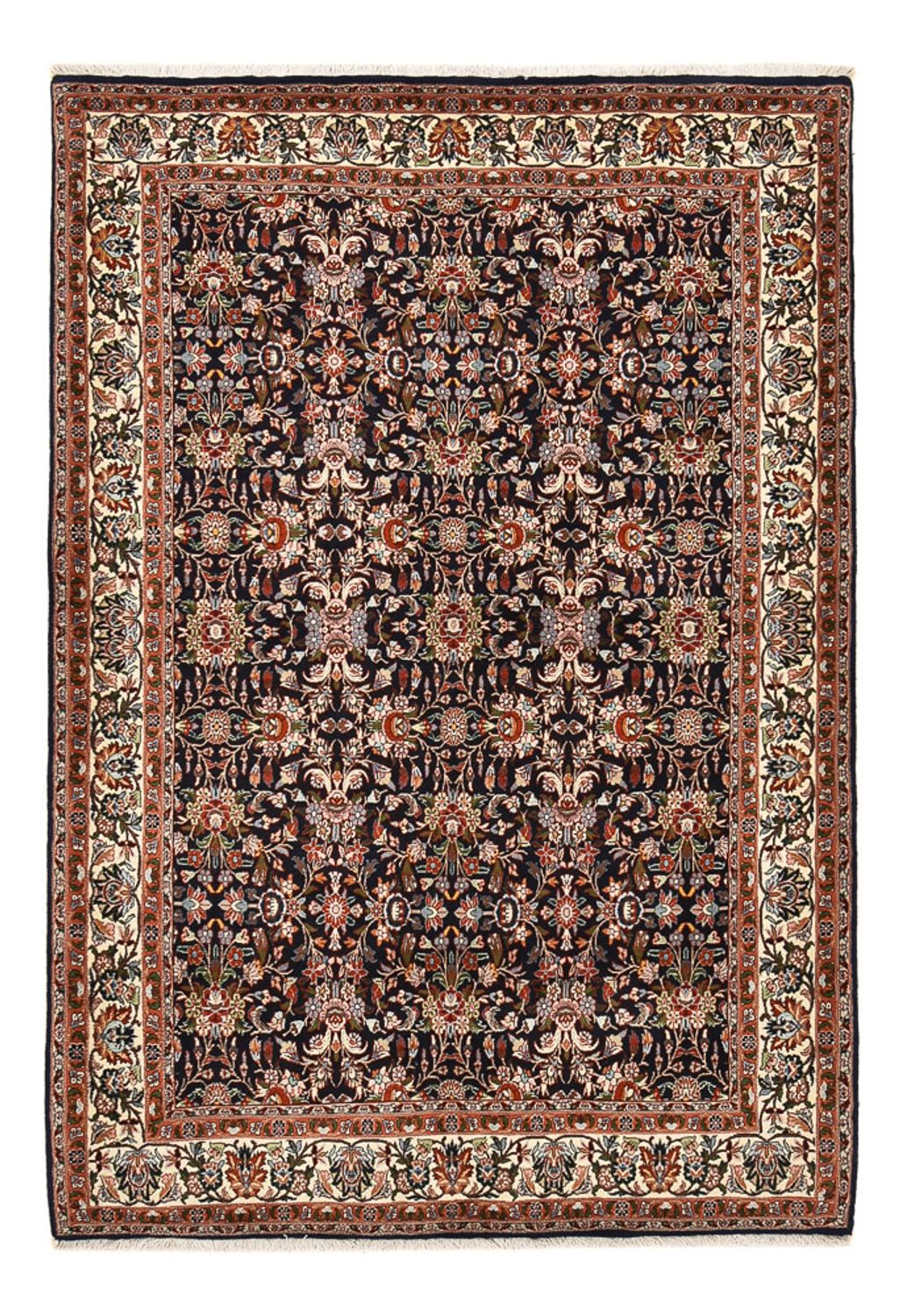 Tapis persan - Bidjar - 215 x 145 cm - beige foncé
