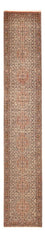 Tapis de couloir Tapis persan - Bidjar - 400 x 72 cm - beige foncé