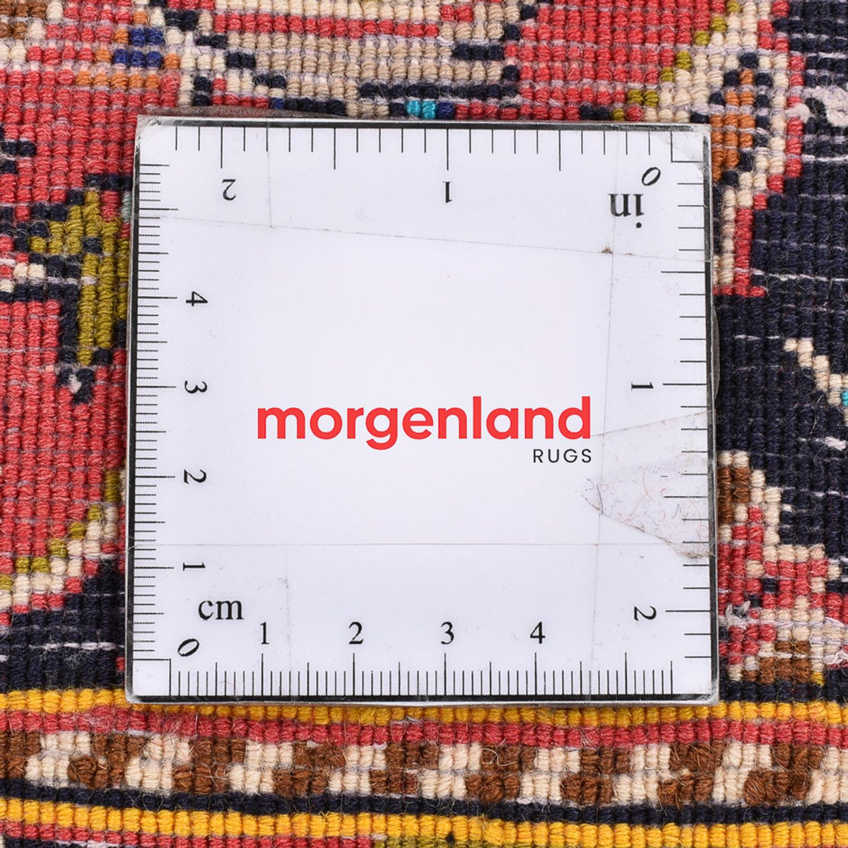 Tapis persan - Keshan - 100 x 70 cm - rouge clair